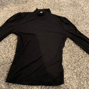 Black long sleeve turtle neck from garage
